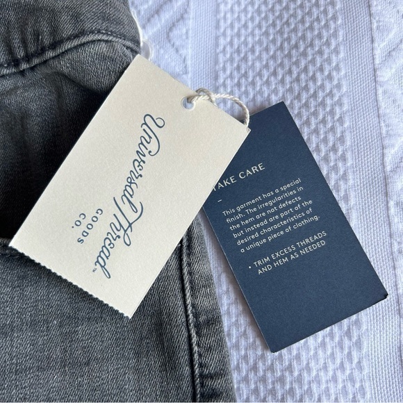 NWT Universal Thread Exposed Button Fly Gray Raw Hem Shorts Size 18W - Picture 6 of 8